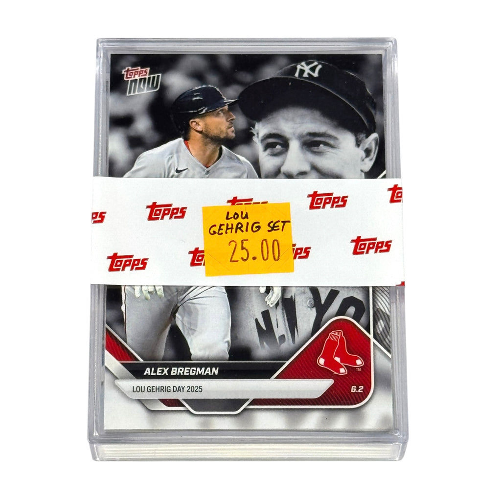 2025 Topps Now Lou Gehrig Day 30-Card Complete Set (PR:4188)