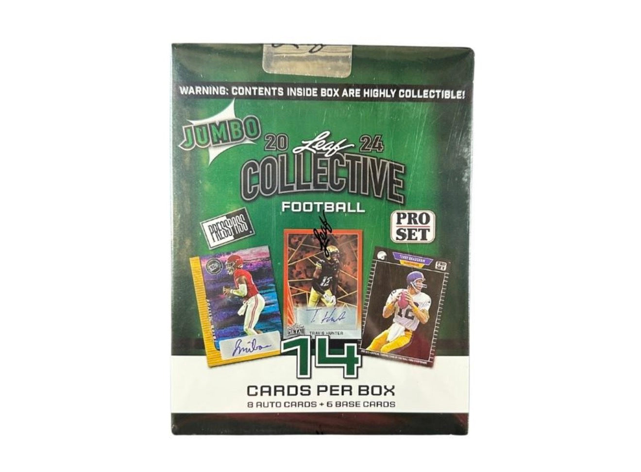 2024 Leaf Collective Football Jumbo Box