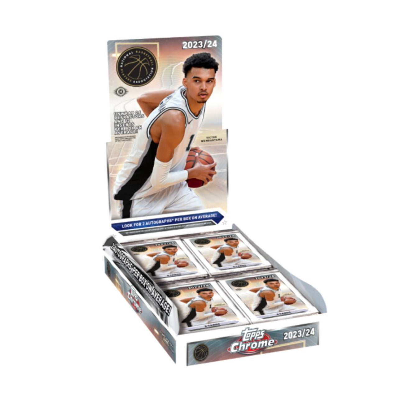 2023-24 Topps Chrome Basketball Hobby Pack