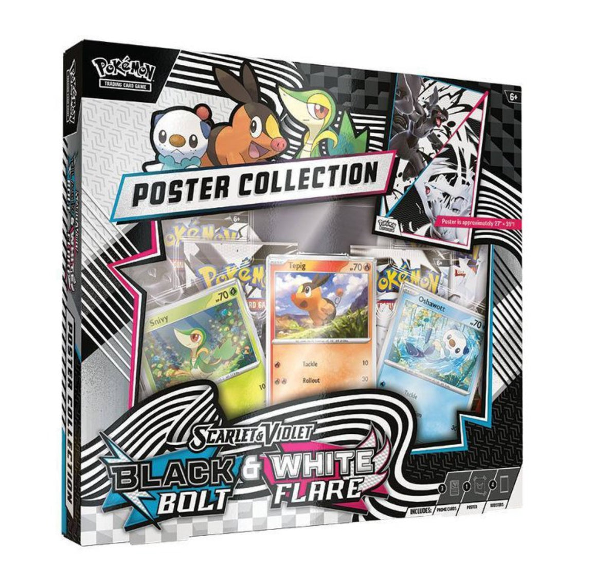 Pokémon TCG: Scarlet & Violet - SV10.5 Unova Poster Collection Box