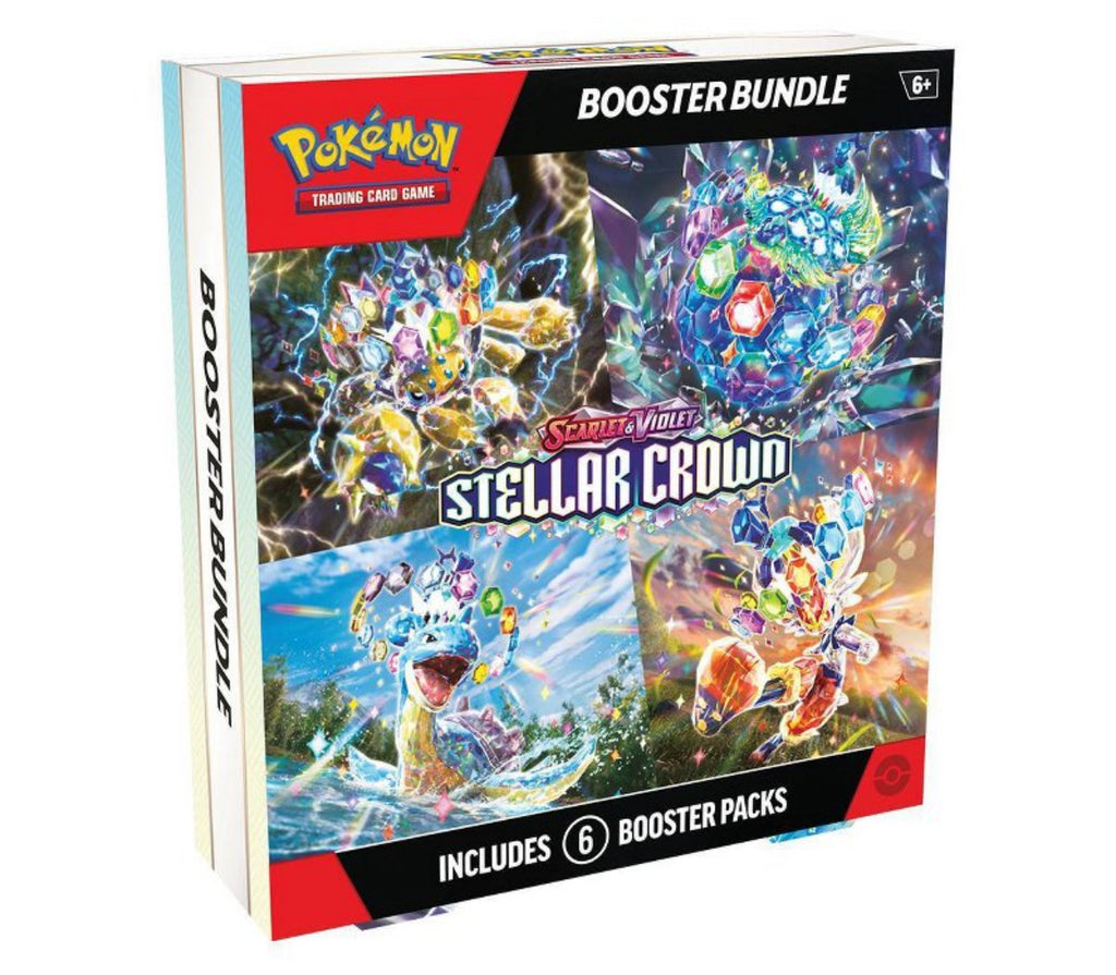 Pokémon TCG: Scarlet & Violet - Stellar Crown Booster Bundle (6 Packs) (SV7)