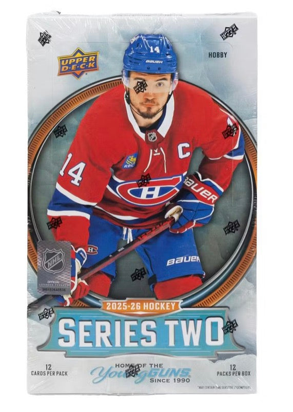 2025/26 Upper Deck Series 2 Hockey Hobby Box