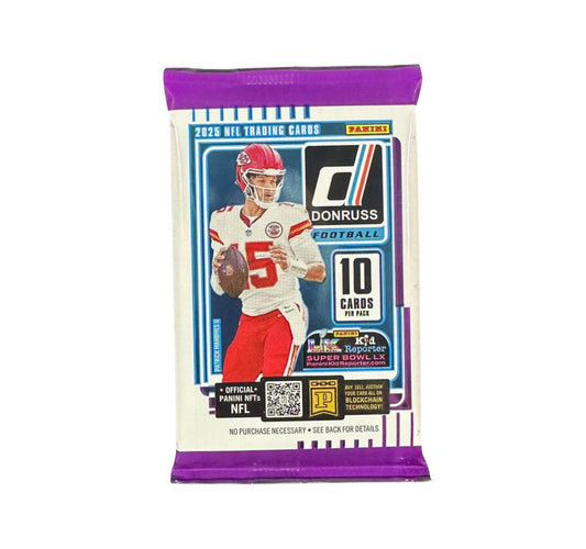 2025 Panini Donruss Football Hobby Pack (9/17)