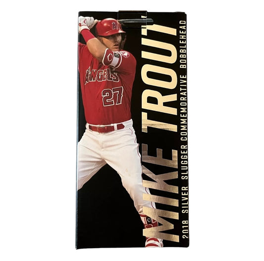 2018 Mike Trout Silver Slugger Commemorative Bobblehead Angels