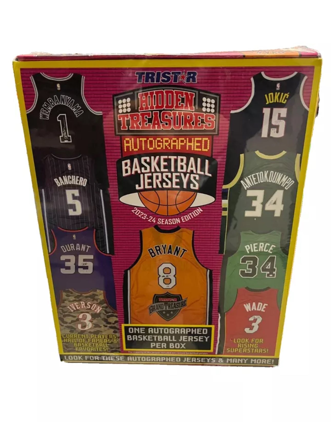 2023-24 TriStar Hidden Treasures Autographed Basketball Jerseys