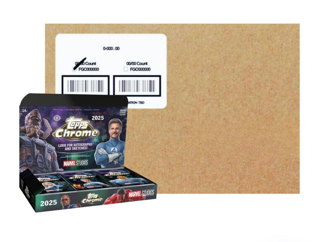 2025-26 Topps Marvel Studios Chrome Hobby 8-Box Case (12/23)