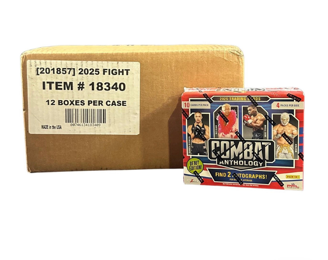 2025 Panini PFL Combat Anthology Hobby 12-Box Case
