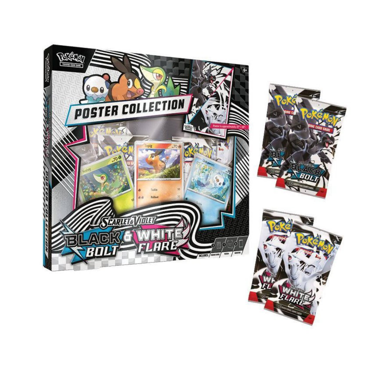 Pokémon TCG: Scarlet & Violet - SV10.5 Unova Poster Collection Box