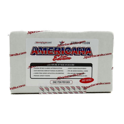 2025 Jersey Fusion Americana Edition Hobby Box