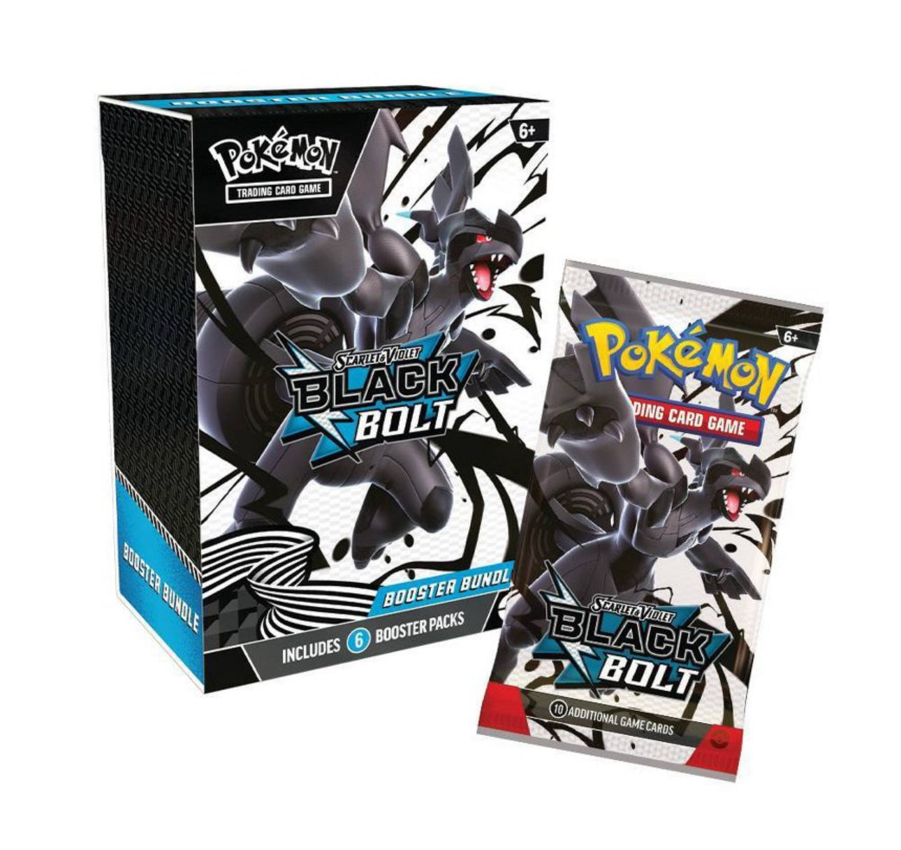 Pokémon TCG: Scarlet & Violet - Black Bolt Bundle Pack (8/22)