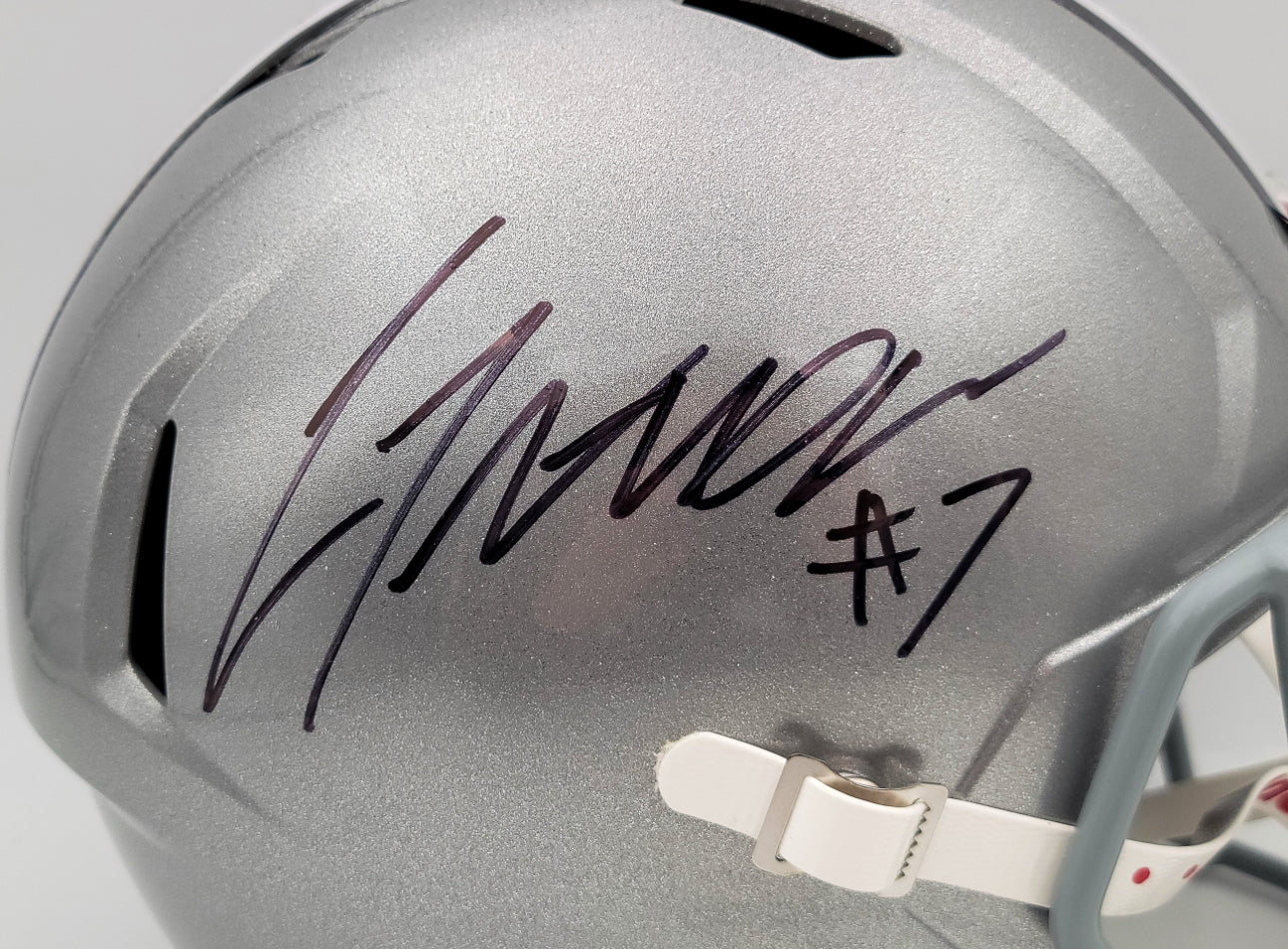 CJ Stroud (Ohio State Buckeyes) autographed signed full size football helmet w/ COA