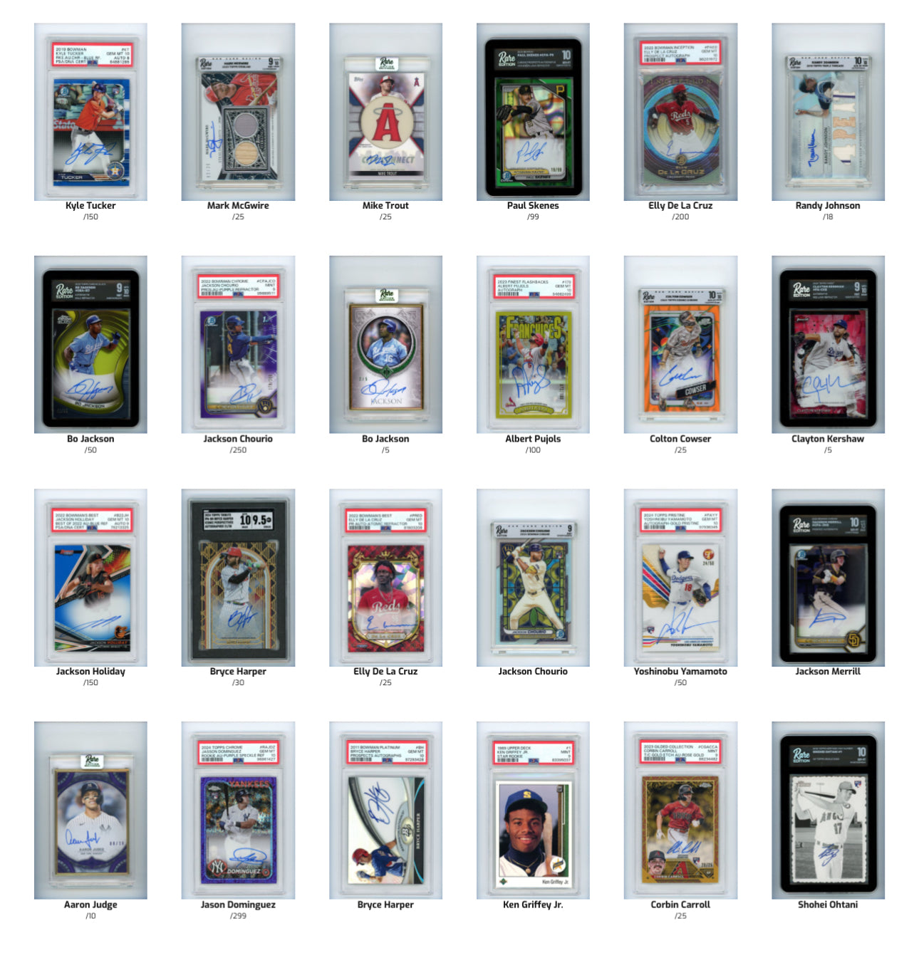 2025 Rare Edition Multiverse™ RE|PACK Baseball Series 1 Hobby Box (1 Card)