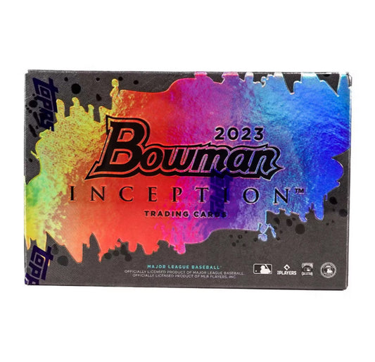 2023 Topps Bowman Inception, Hobby Box