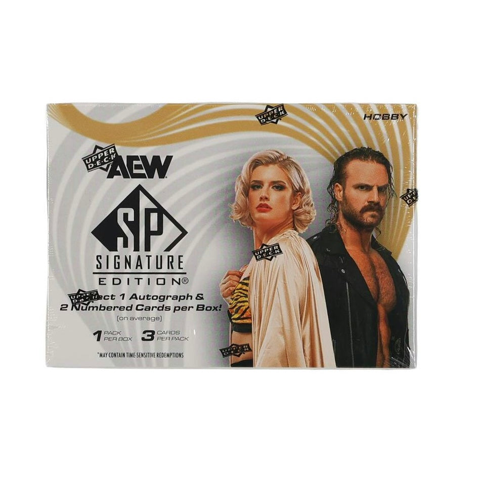 2025 Upper Deck SP Signature Edition AEW Wrestling Hobby Box (1/14)