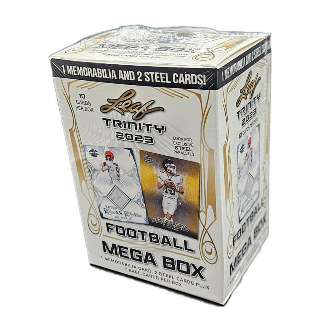 2023 Leaf Trinity Football Mega Box Blaster