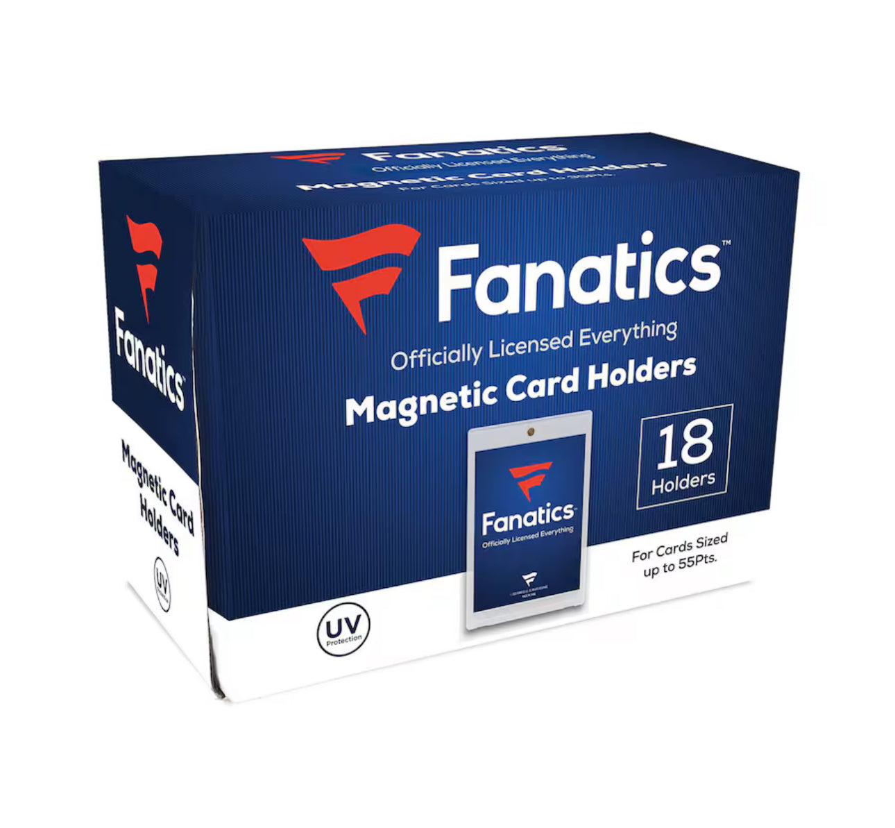 Fanatics 55pt Magnetic Card Holder, 18-Count Box