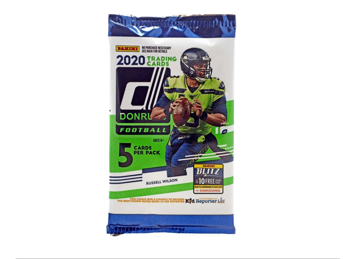 2020 Panini Donruss Football Pack (10/1/20)