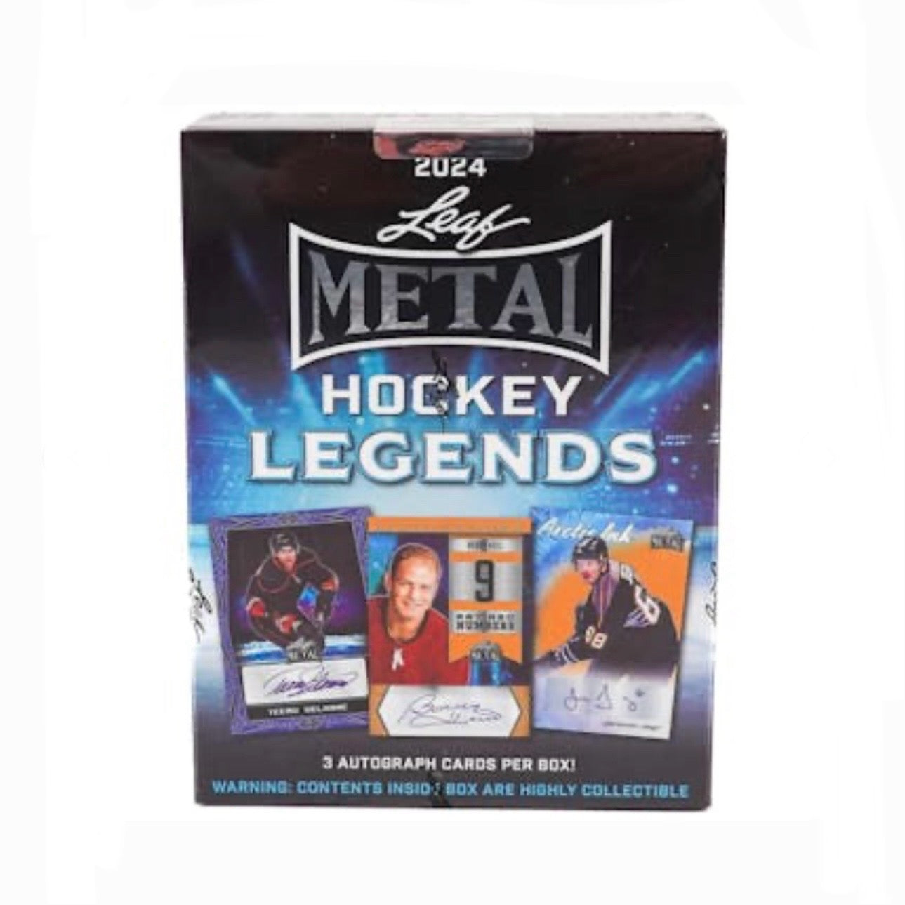 2023-24 Leaf Metal Hockey Legends Hobby Box