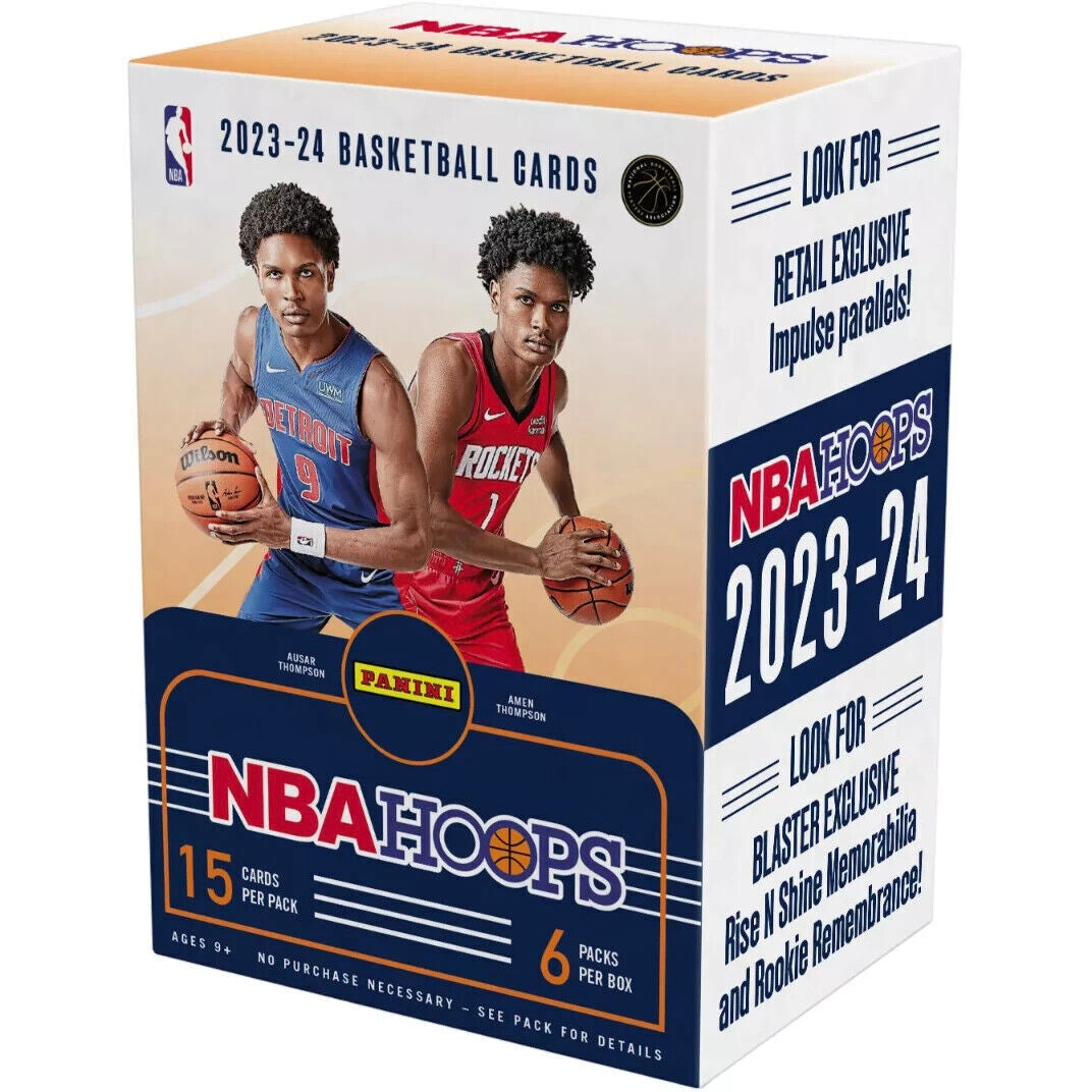 2023-24 Panini NBA Hoops Basketball, Blaster Box