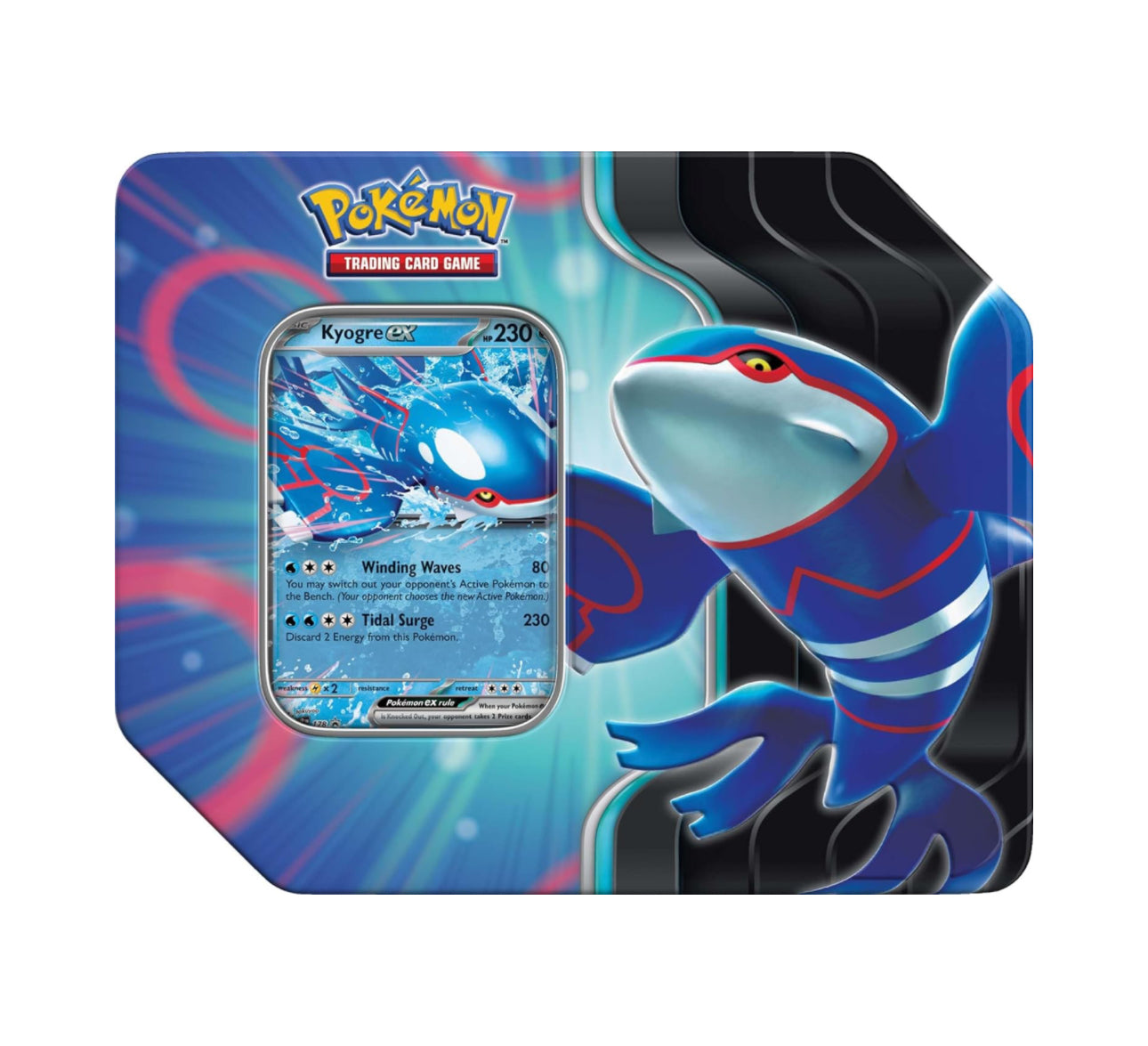 Pokémon TCG: Azure Legends Tin - 5 Packs (Random Tin)