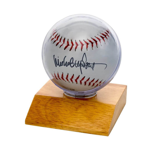 Ultra Pro Light Wood Baseball Display