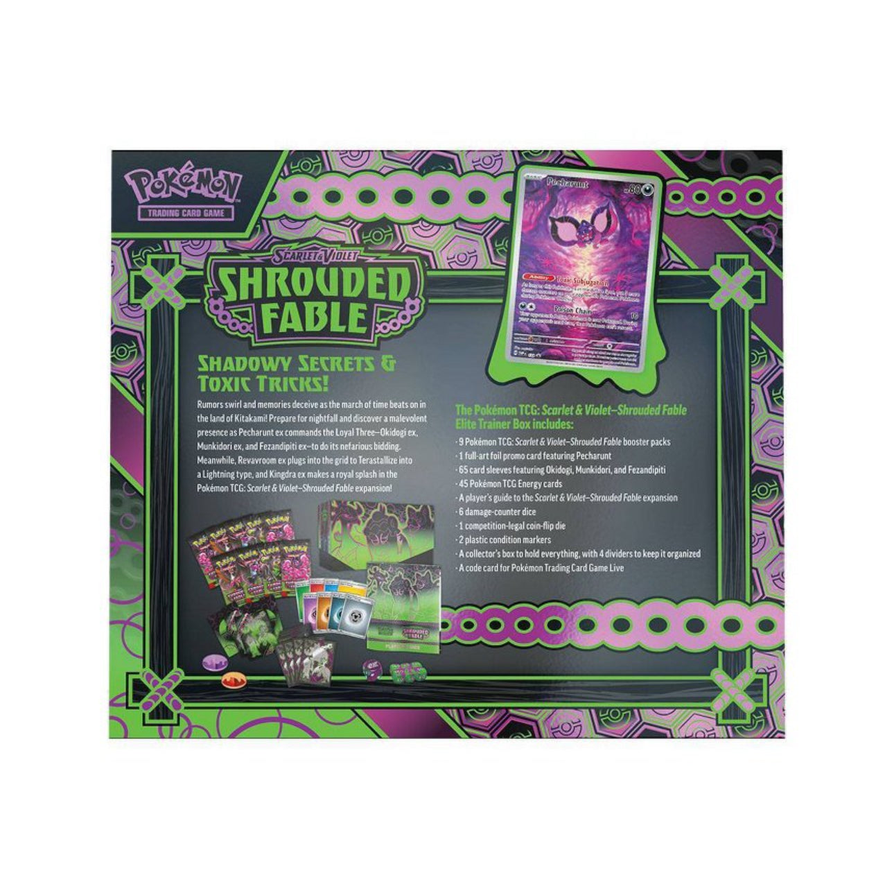 Pokémon TCG: Scarlet & Violet Shrouded Fable Elite Trainer Box