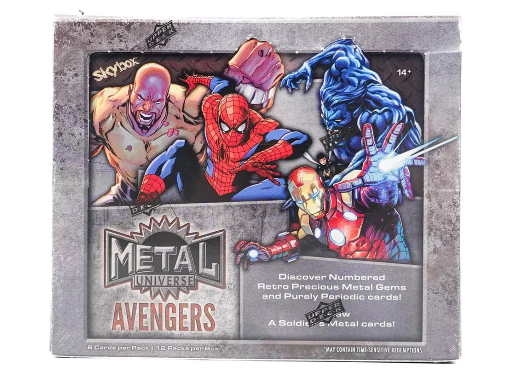 2024 Upper Deck Marvel Skybox Metal Universe Avengers Hobby Box