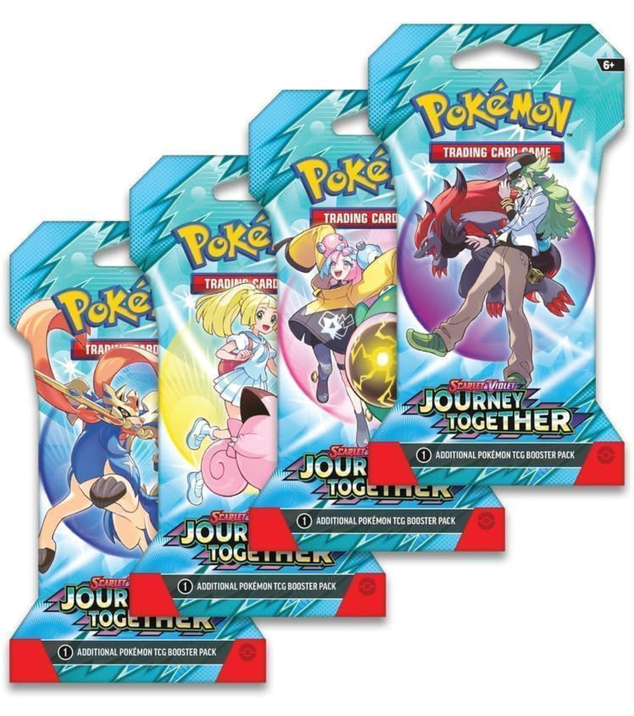 Pokémon TCG: Journey Together Sleeved Booster Pack