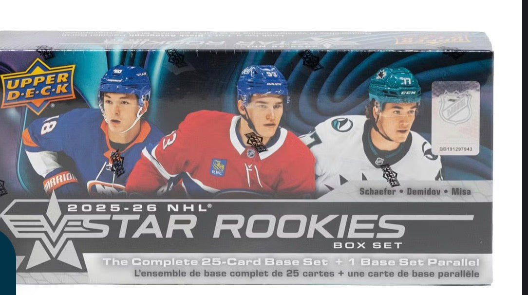 2025/2026 Upper Deck NHL Star Rookies Box Set