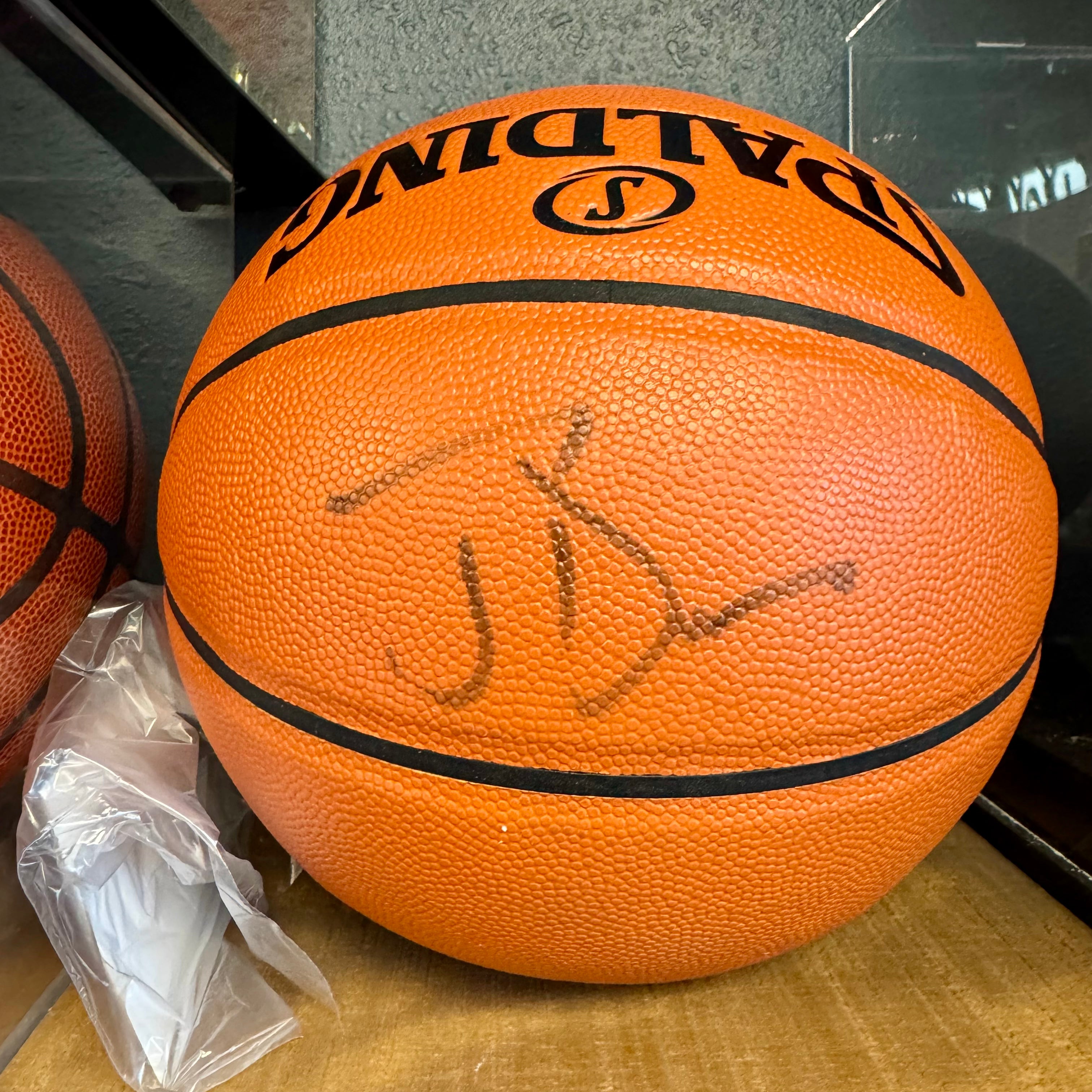 Joe Dumars Autographed Basketball with COA