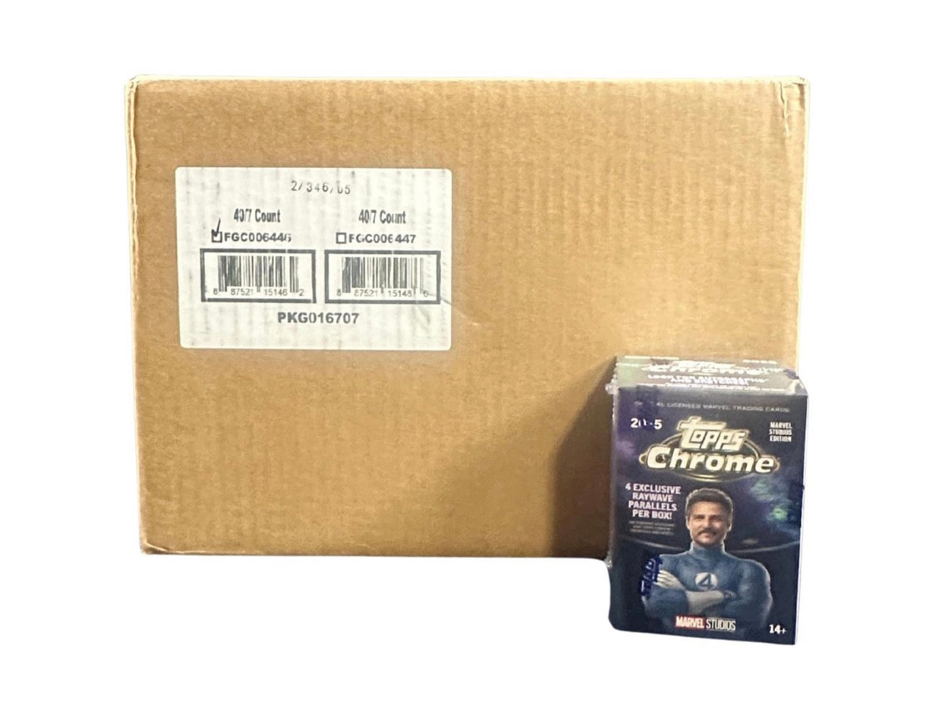 2024-25 Topps Chrome Marvel Studios Blaster 40-Box Case