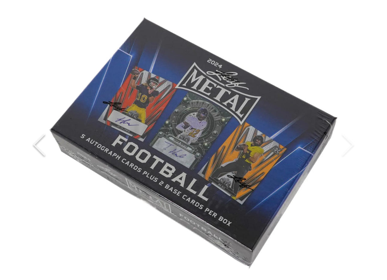 2024 Leaf Metal Football, Hobby Box