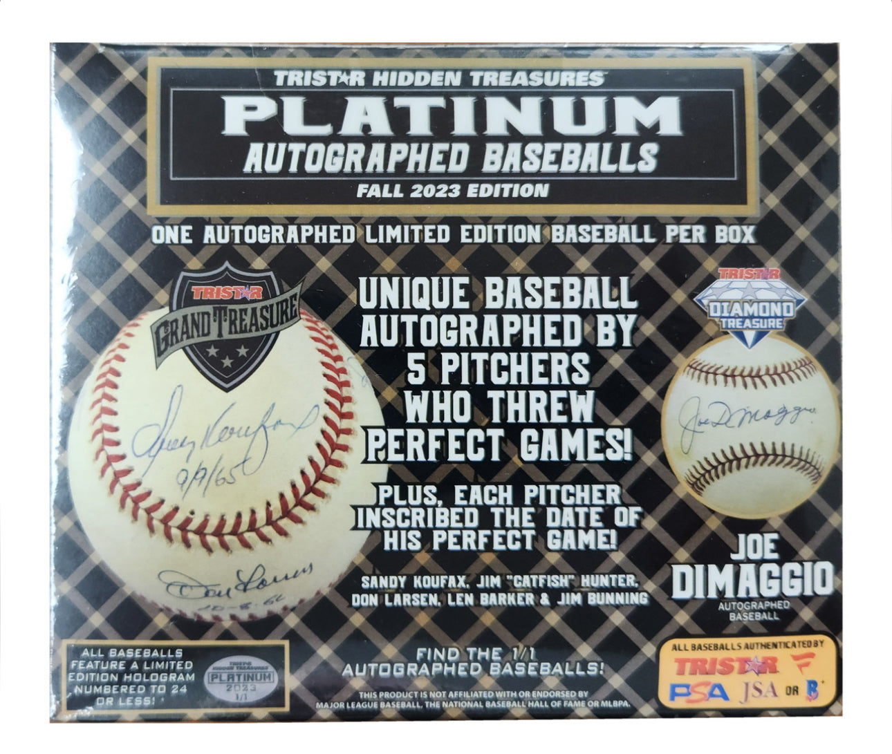 2023 TriStar Hidden Treasures Autographed Baseball Platinum Edition Box