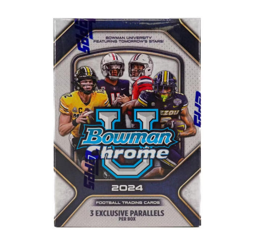 2024 Bowman Chrome U Football, Blaster Box