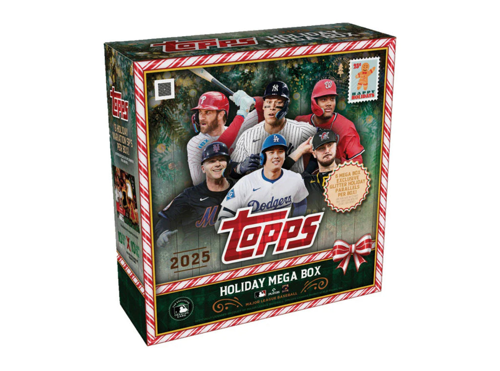 2025 Topps Holiday Baseball 20-Box Mega Box Case (10/22)