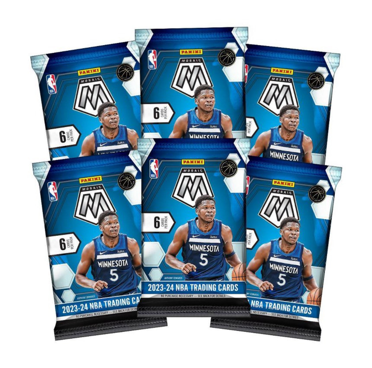 2023-24 Panini Mosaic Basketball, Blaster Box