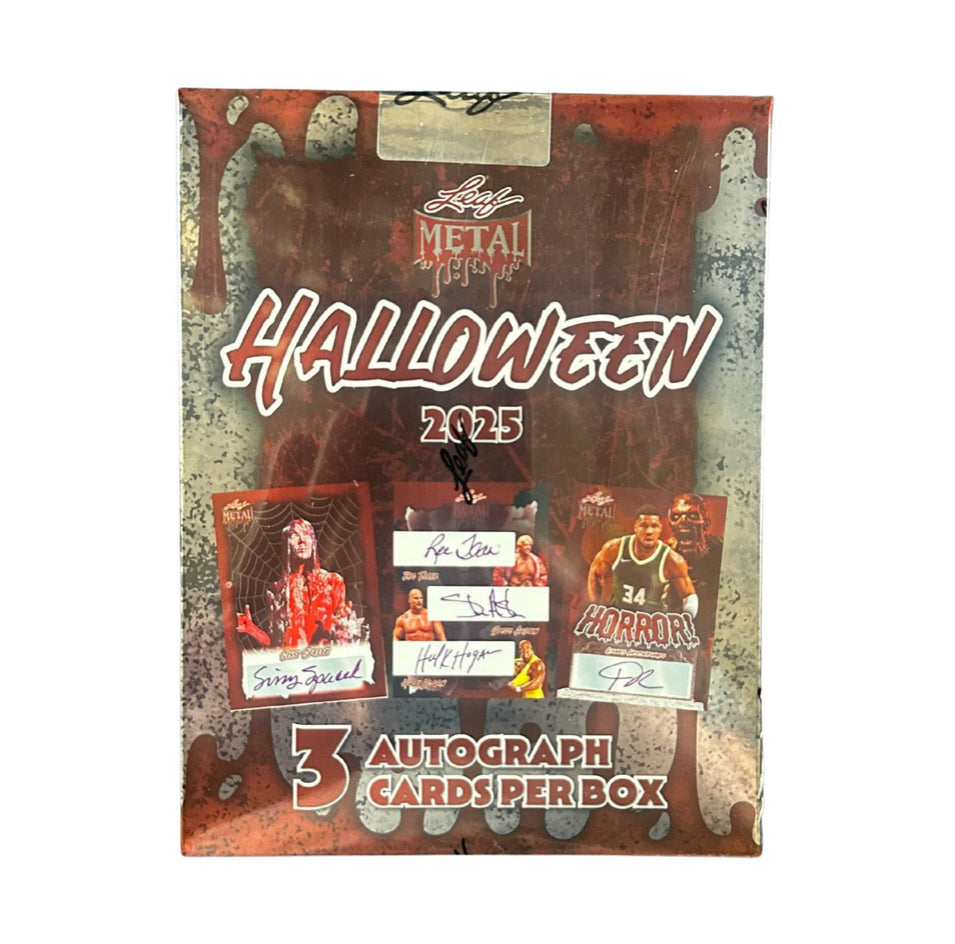 2025 Leaf Metal Halloween Hobby Box (10/3)