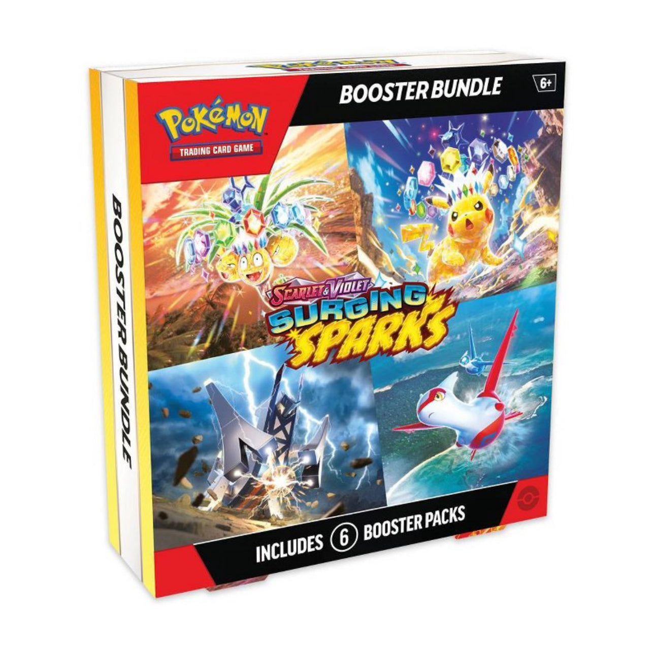 Pokémon TCG: Scarlet & Violet - Surging Sparks 6-Pack Booster Bundle