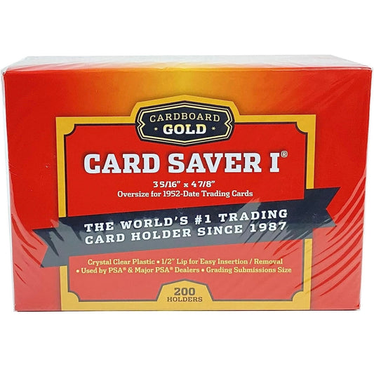 CBG Card Saver 1 (3-5/6”x4-7/8”), 50ct x4 (Case)