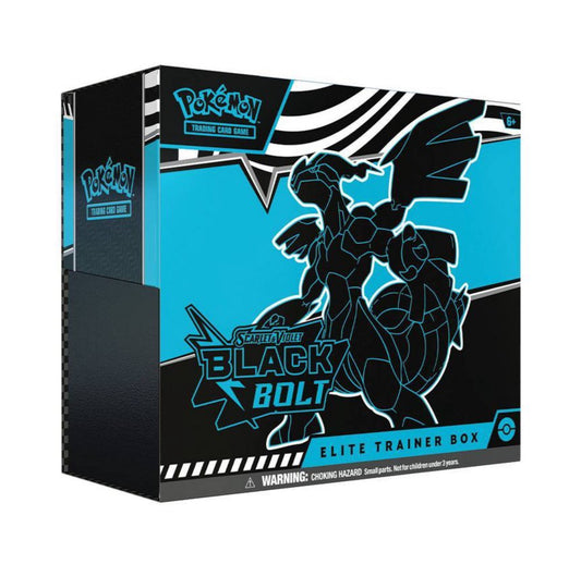 Pokémon TCG: Scarlet & Violet  Black Bolt Elite Trainer Box (7/18)