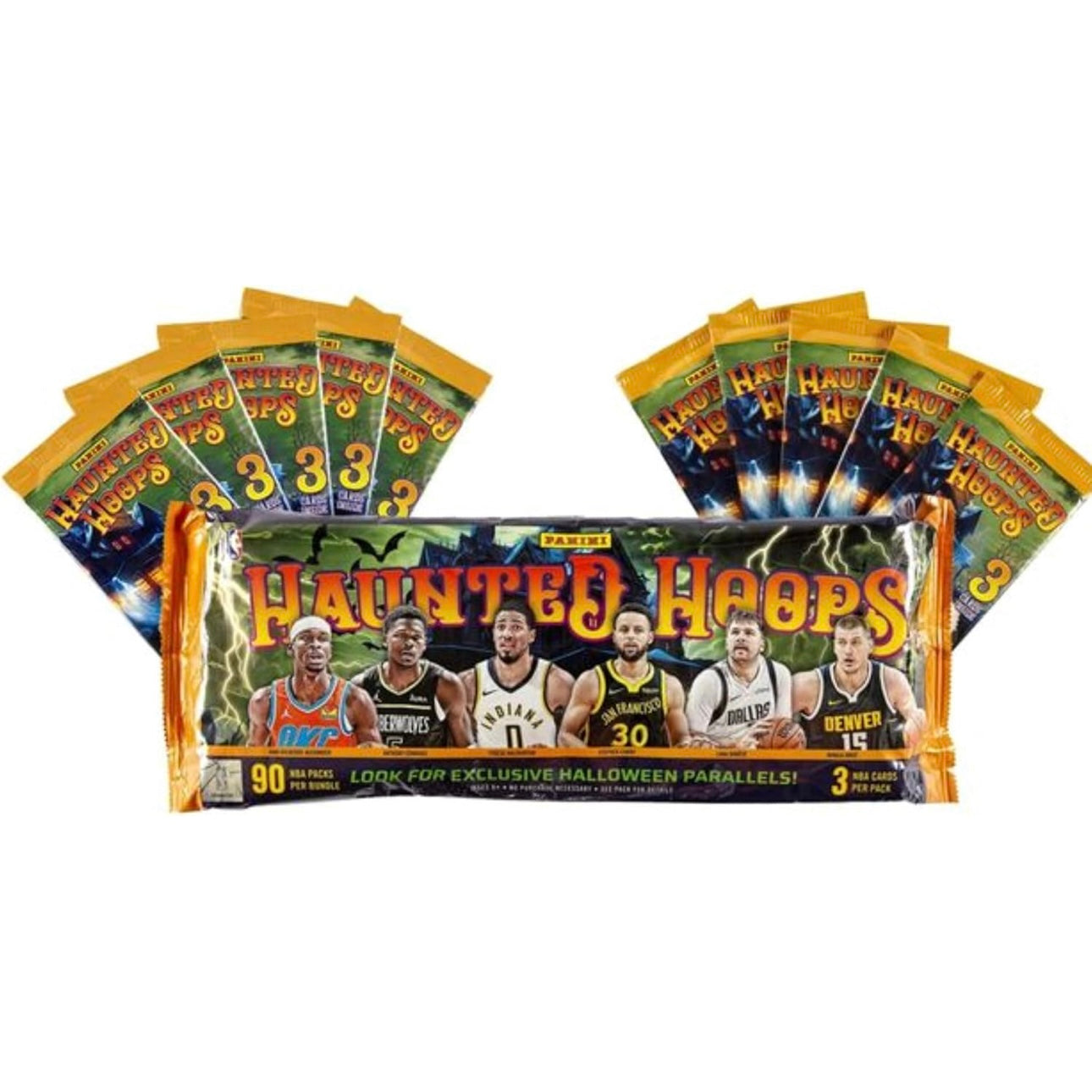 2023-24 Halloween Haunted Hoops Basketball (90 Packs)