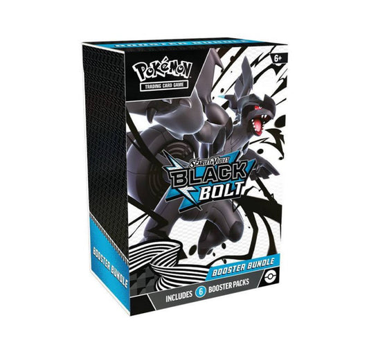 Pokémon TCG: Scarlet & Violet - Black Bolt Booster Bundle (6 Packs)