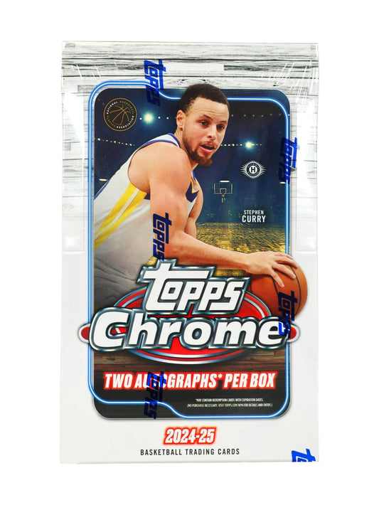 2024-25 Topps Chrome Basketball Hobby Box (6/12)