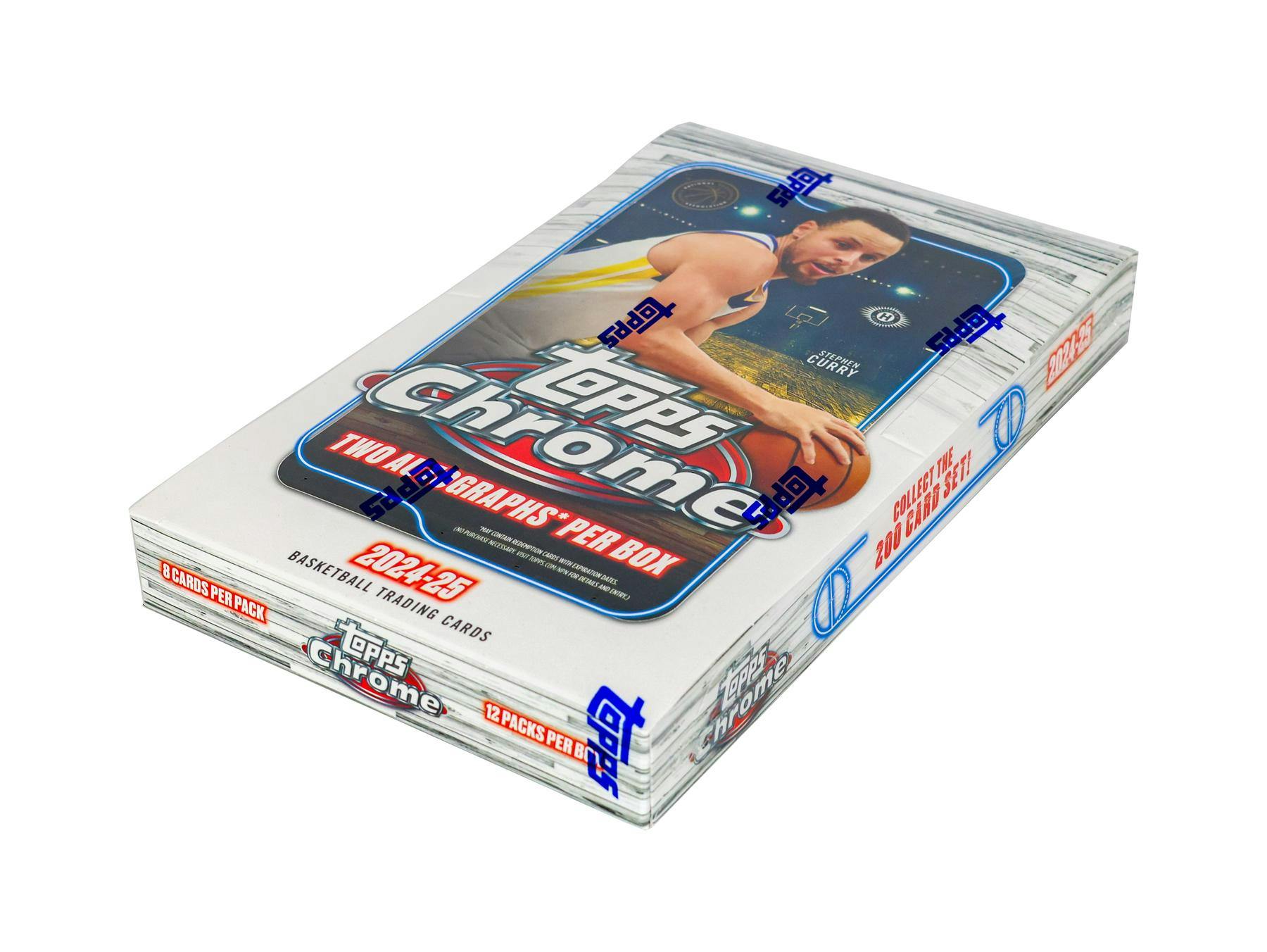2024-25 Topps Chrome Basketball Hobby Box (6/12)