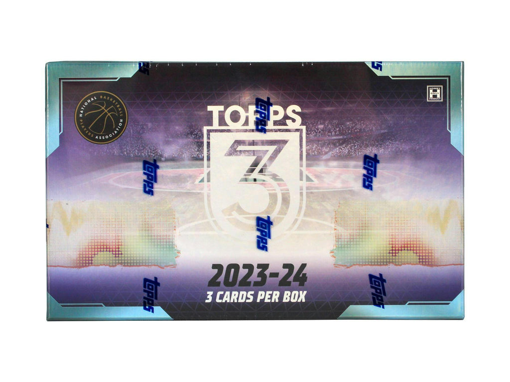 2023-24 Topps Three Basketball Hobby Box (4/11)