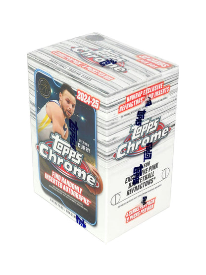 2024-25 Topps Chrome Basketball Blaster Pack (6/12)