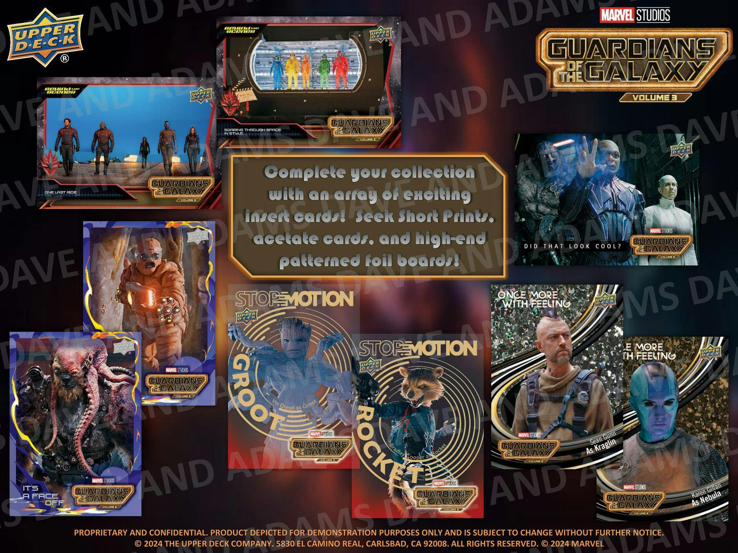 2024 Upper Deck Marvel Studios Guardians of the Galaxy Vol. 3, Hobby Box