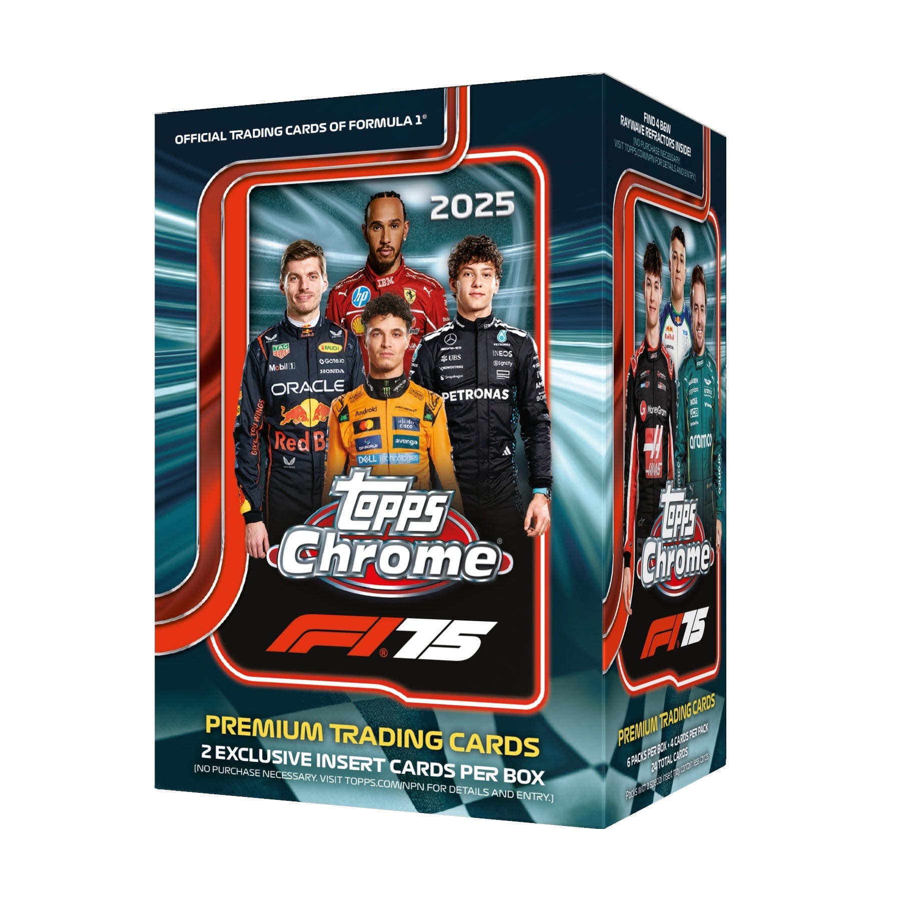 2025 Topps Chrome Formula 1 Blaster Box Case (Presell 12/17)
