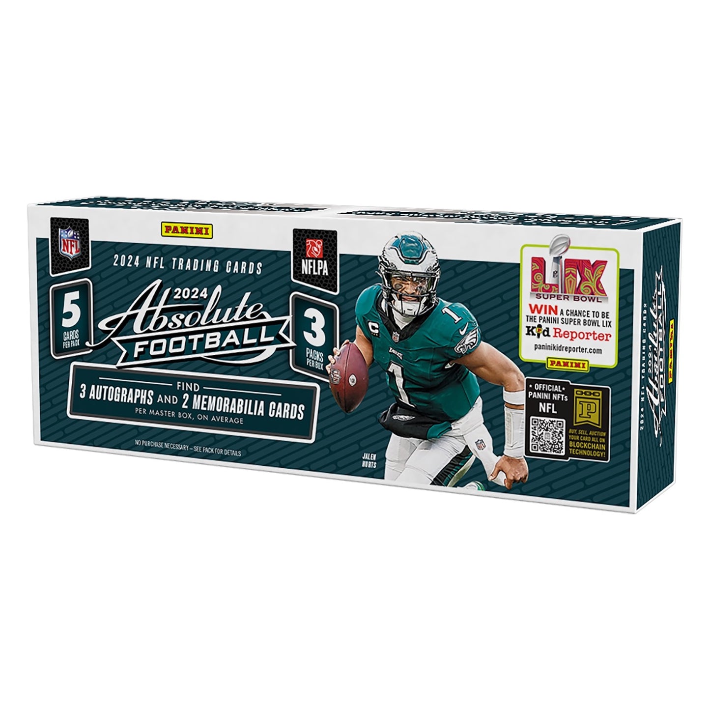 2024 Panini Absolute Football, Hobby Box (Presell 12/27)