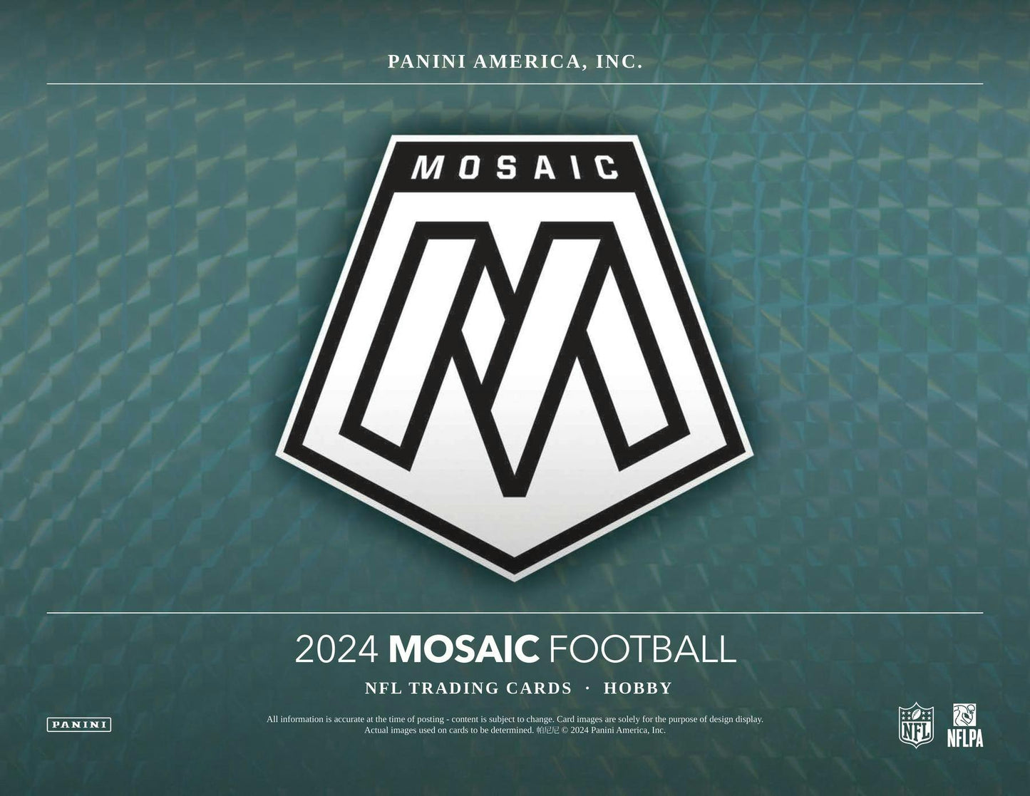 2024 Panini Mosaic Football, Hobby Box